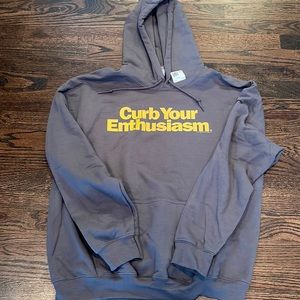 Curb Your Enthusiasm HBO Mens Hoodie NEW